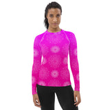 Mandala Miracle Women's Rash Guard - Objet D'Art