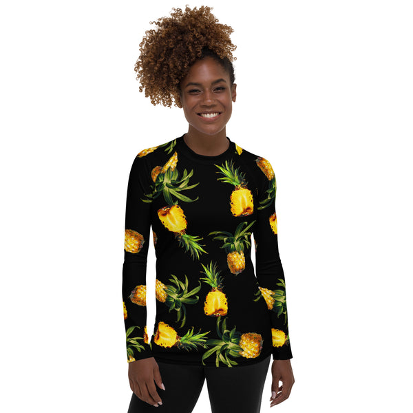 Planet Pineapple Women's Rash Guard - Objet D'Art