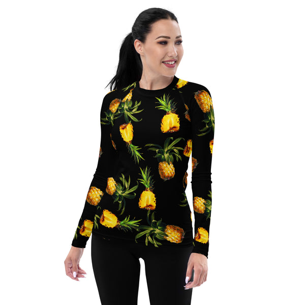 Planet Pineapple Women's Rash Guard - Objet D'Art