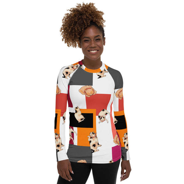 Calico Cats Women's Rash Guard - Objet D'Art