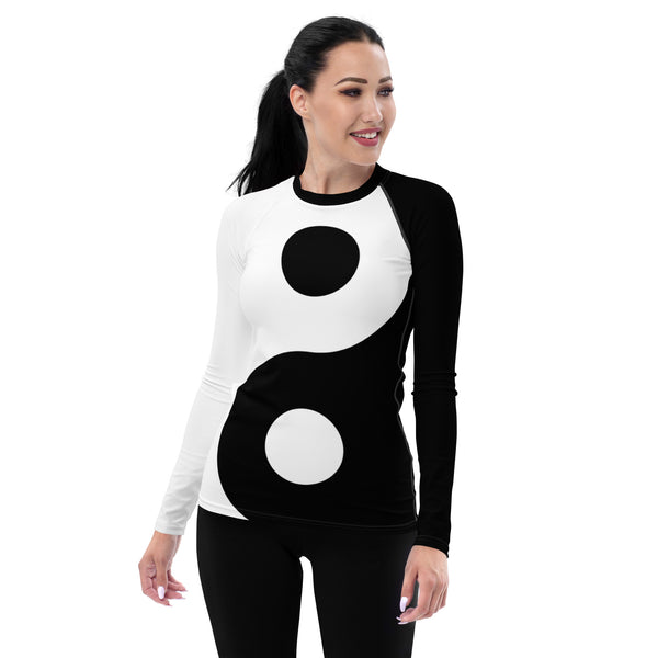 Yin and Yang Women's Rash Guard