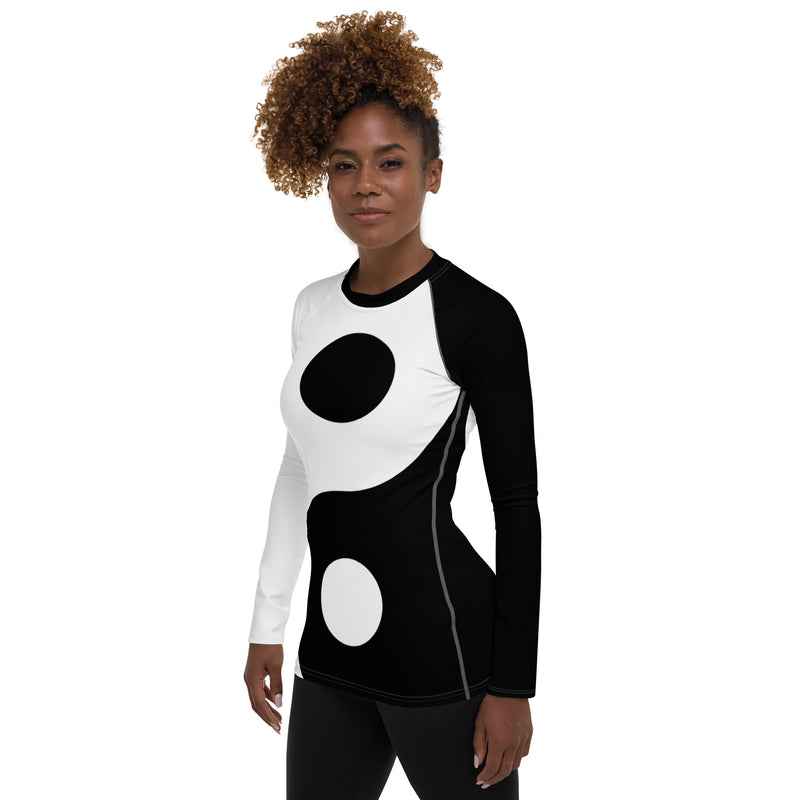 Yin and Yang Women's Rash Guard