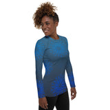 Mandala Twilight Women's Rash Guard - Objet D'Art