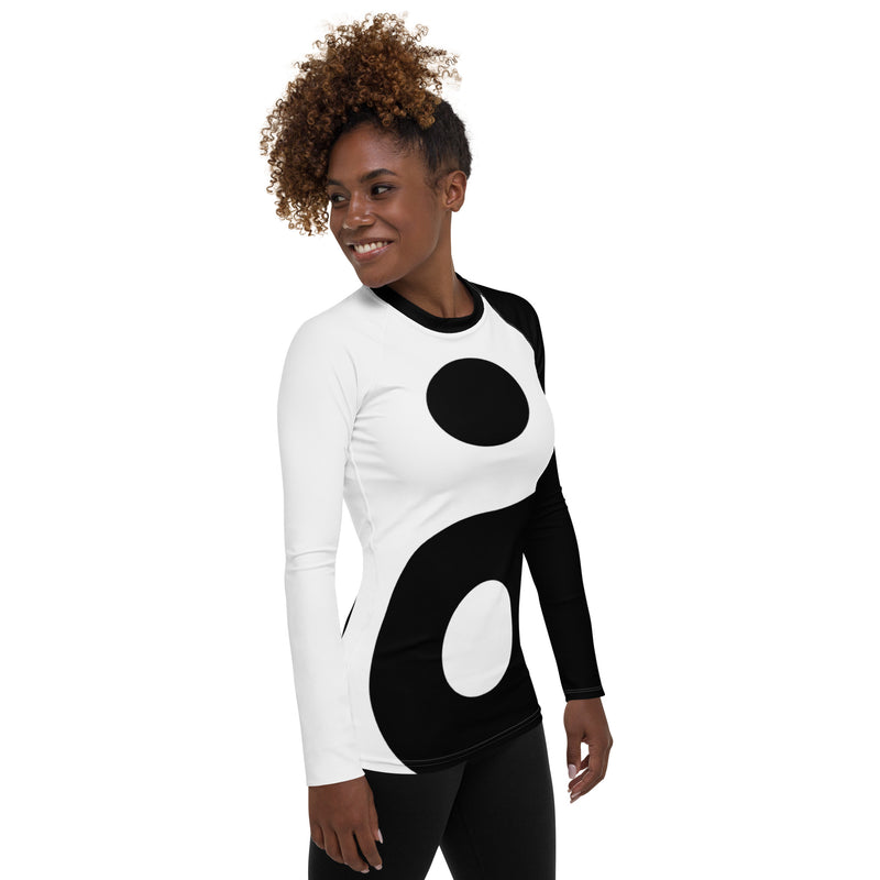 Yin and Yang Women's Rash Guard