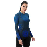 Mandala Twilight Women's Rash Guard - Objet D'Art
