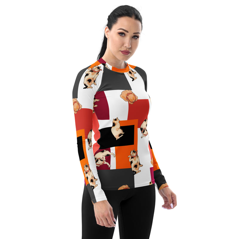 Calico Cats Women's Rash Guard - Objet D'Art