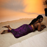 Rosy Yoga Capri Leggings - Objet D'Art