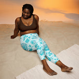 Rosy Yoga Capri Leggings - Objet D'Art