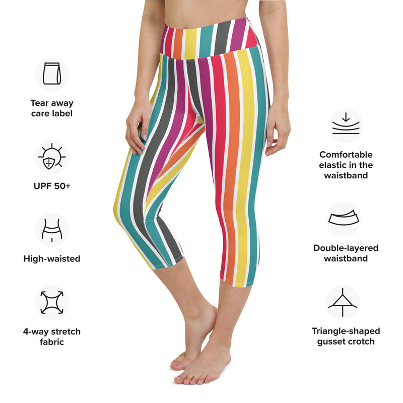 Yoga Capri Leggings - Objet D'Art