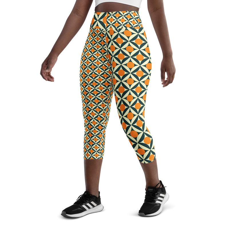 Yoga Capri Leggings - Objet D'Art