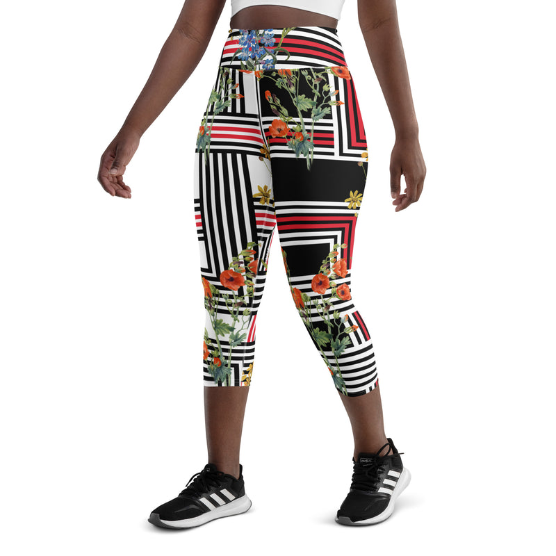 Yoga Capri Leggings - Objet D'Art