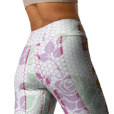 Rosy Yoga Leggings - Objet D'Art