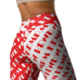 M Kemp Logo Yoga Leggings - Objet D'Art