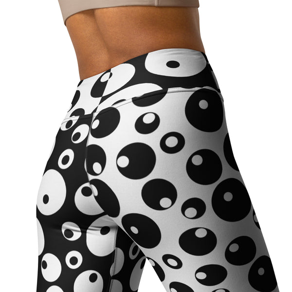 Effervescent Bubbles Yoga Leggings - Objet D'Art