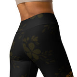 Floral Seams Yoga Leggings - Objet D'Art