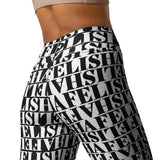 Felicia Print Yoga Leggings - Objet D'Art