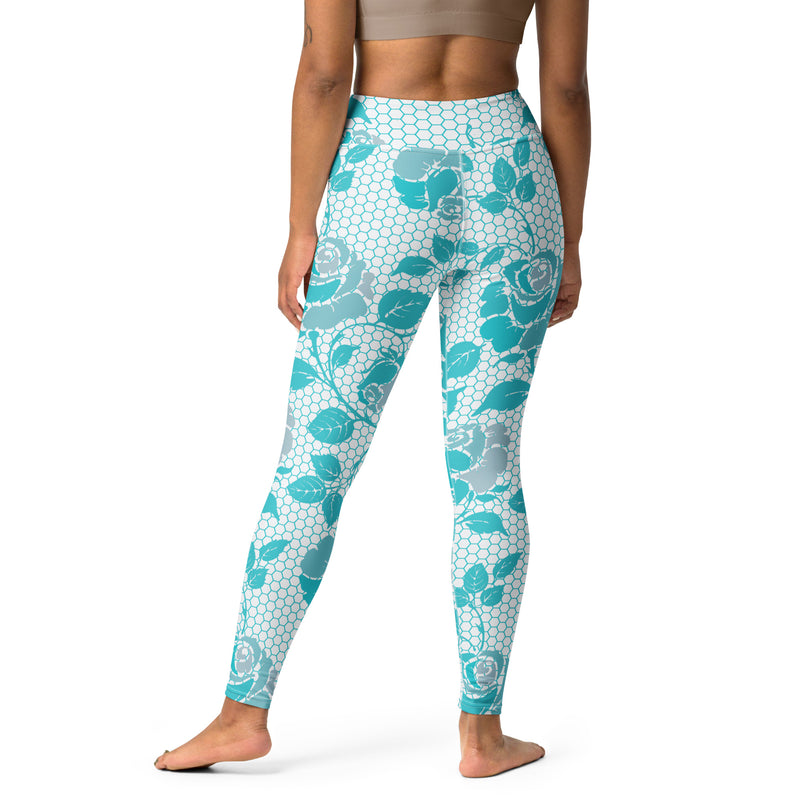 Rosy Yoga Leggings - Objet D'Art