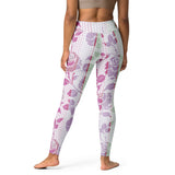 Rosy Yoga Leggings - Objet D'Art
