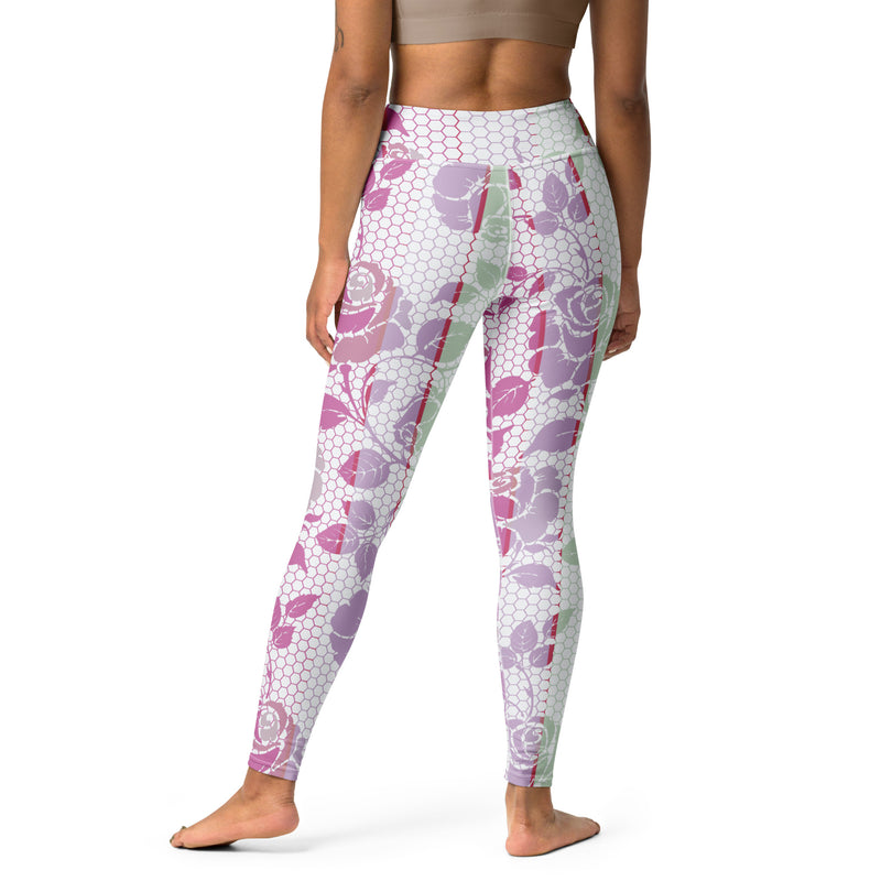 Rosy Yoga Leggings - Objet D'Art