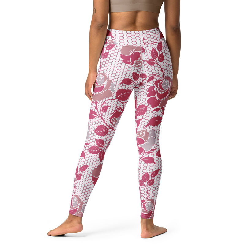 Rosy Yoga Leggings - Objet D'Art