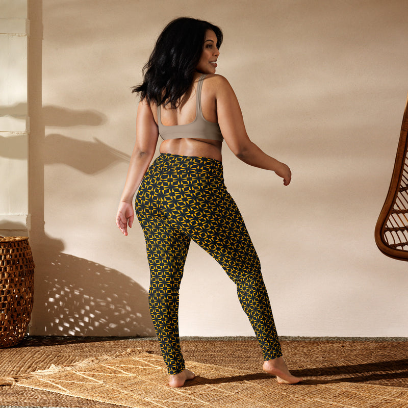 Poetic Movement Yoga Leggings - Objet D'Art