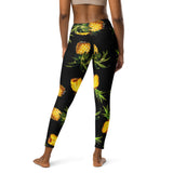 Planet Pineapple Yoga Leggings - Objet D'Art