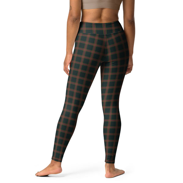Poshly Plaid Yoga Leggings - Objet D'Art