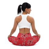 Bandana Art Yoga Leggings - Objet D'Art