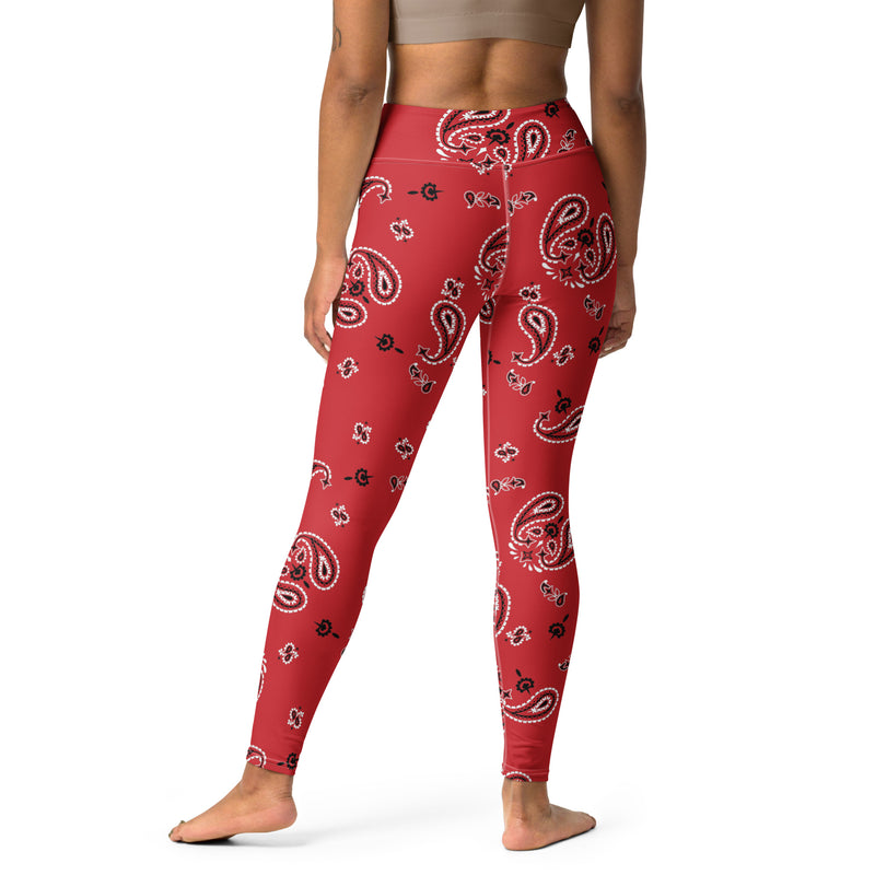 Bandana Art Yoga Leggings - Objet D'Art