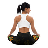 Floral Seams Yoga Leggings - Objet D'Art