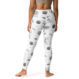 Leonardo Da Vinci Yoga Leggings - Objet D'Art