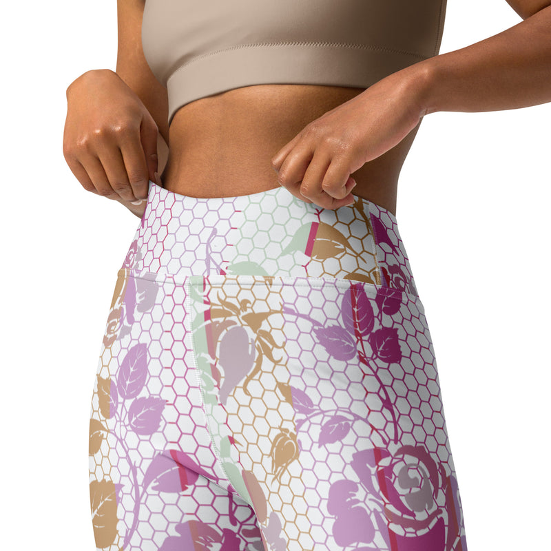 Rosy Yoga Leggings - Objet D'Art