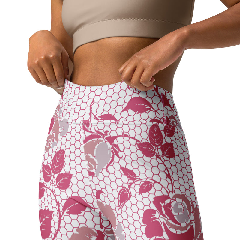 Rosy Yoga Leggings - Objet D'Art