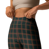 Poshly Plaid Yoga Leggings - Objet D'Art