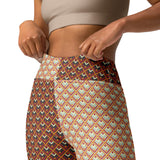 Asymmetry Art Yoga Leggings - Objet D'Art