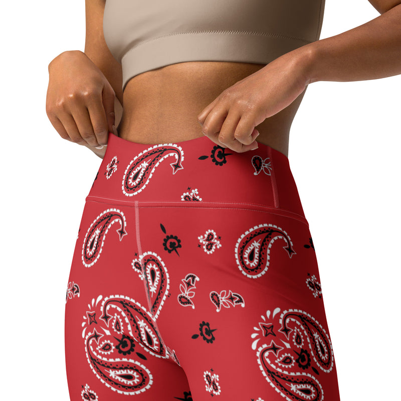 Bandana Art Yoga Leggings - Objet D'Art
