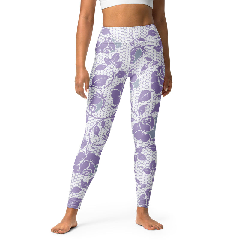 Rosy Yoga Leggings - Objet D'Art