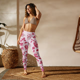 Rosy Yoga Leggings - Objet D'Art