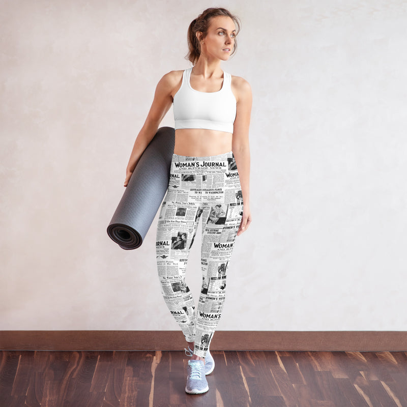 Women's Suffrage Yoga Leggings - Objet D'Art