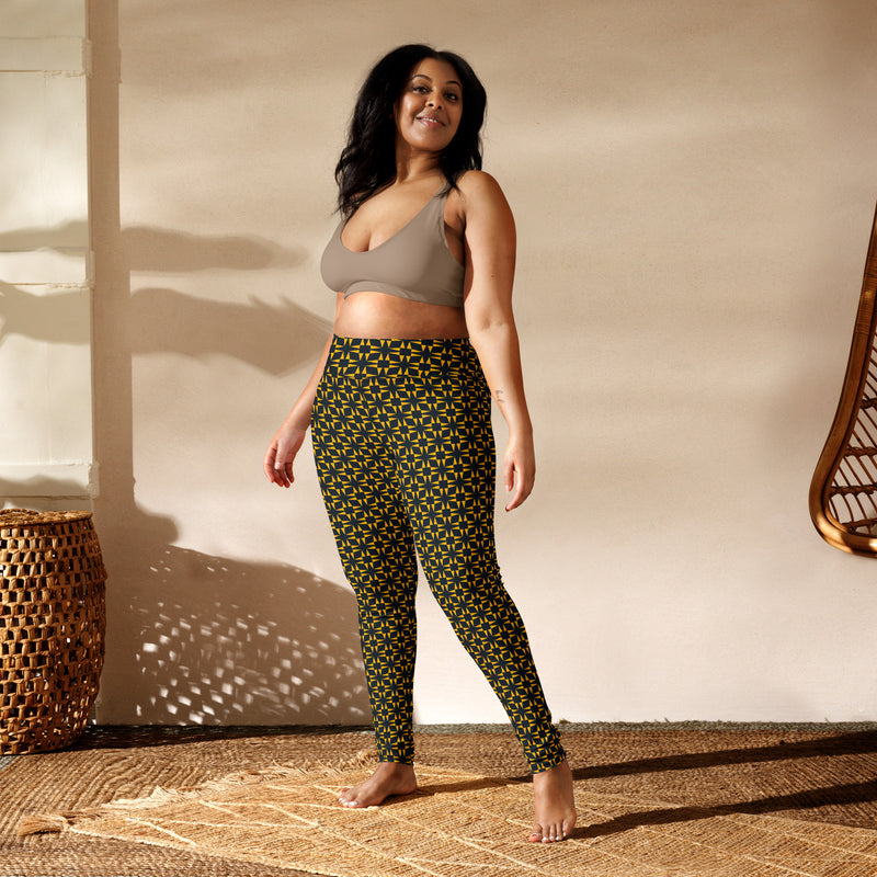 Poetic Movement Yoga Leggings - Objet D'Art