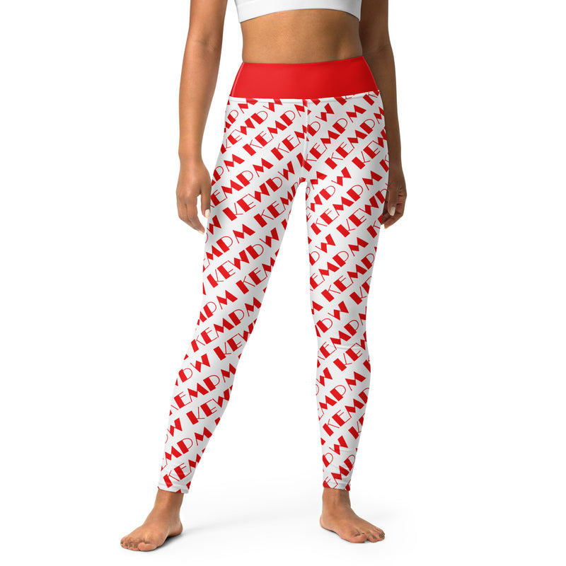 M Kemp Logo Yoga Leggings - Objet D'Art