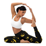 Jack O' Lantern Yoga Leggings - Objet D'Art