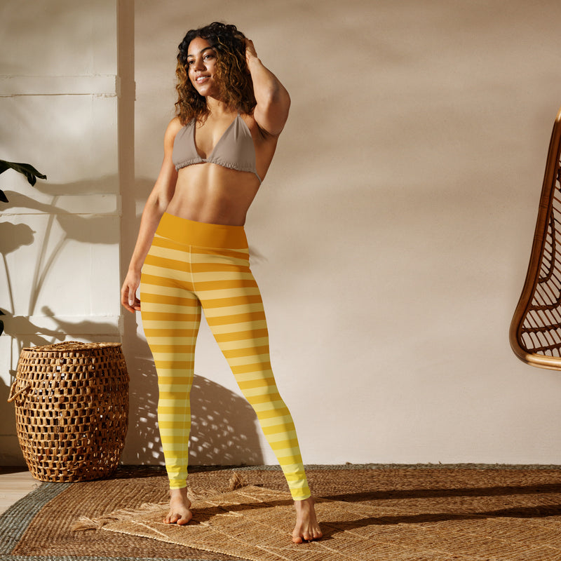 Lantern Glow Yoga Leggings - Objet D'Art