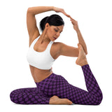 Poshly Purple Yoga Leggings - Objet D'Art