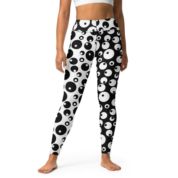 Effervescent Bubbles Yoga Leggings - Objet D'Art