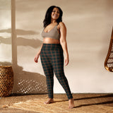 Poshly Plaid Yoga Leggings - Objet D'Art