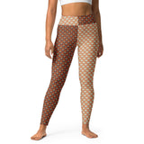 Asymmetry Art Yoga Leggings - Objet D'Art