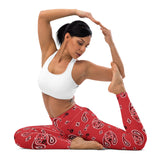 Bandana Art Yoga Leggings - Objet D'Art