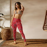 Bandana Art Yoga Leggings - Objet D'Art