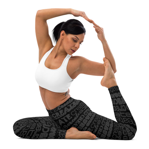Create Yoga Leggings - Objet D'Art